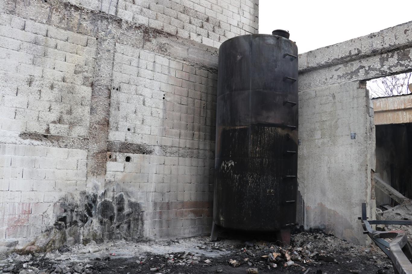 Gaziantep'teki yangında işyeri kullanılamaz hale gelen esnaf yardım bekliyor